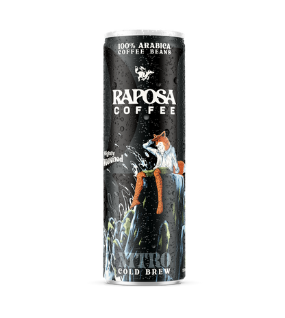 Nitro Cold Brew: Bold - Slighty Sweetened (250ml)