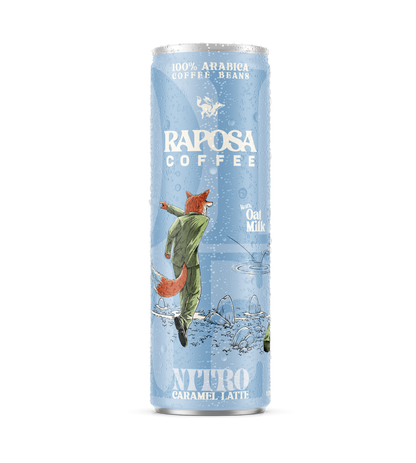 Nitro Cold Brew: Caramel Latte (250ml)
