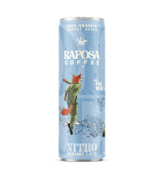 Nitro Cold Brew: Caramel Latte (250ml)