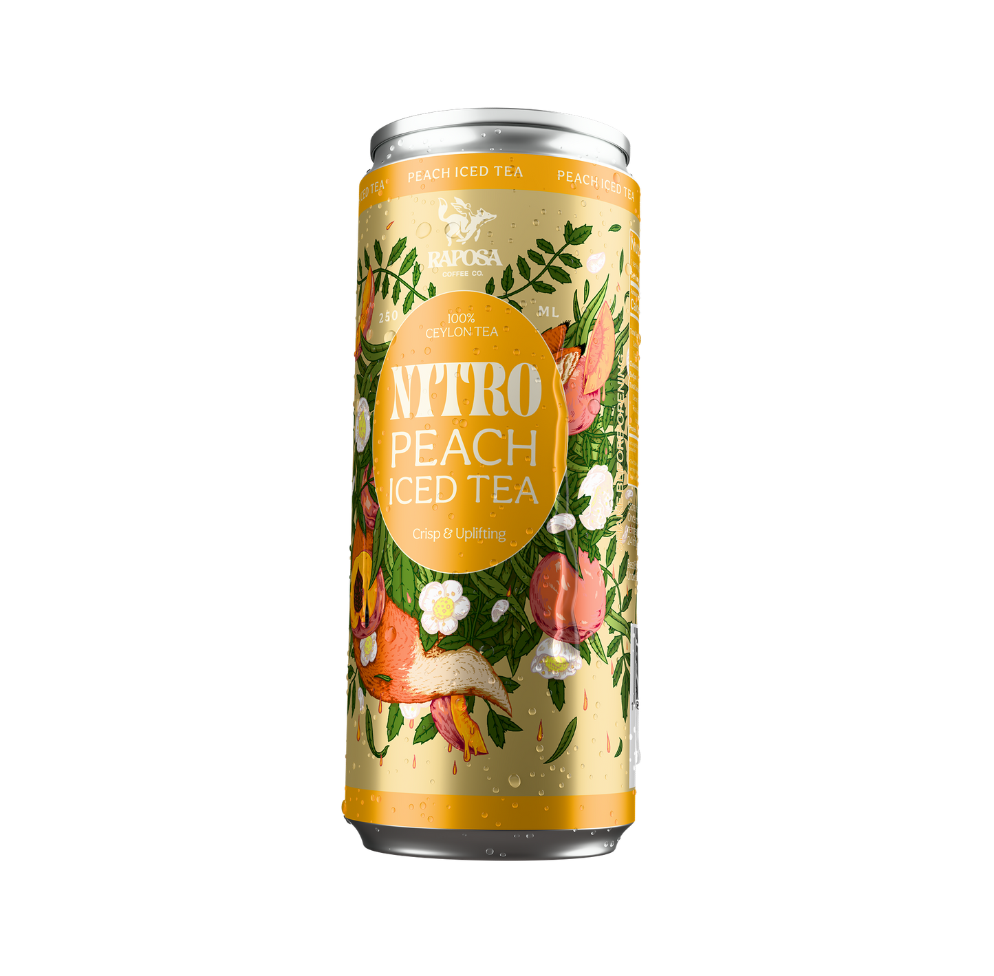 Nitro Cold Brew: Peach Iced Tea (250ml)