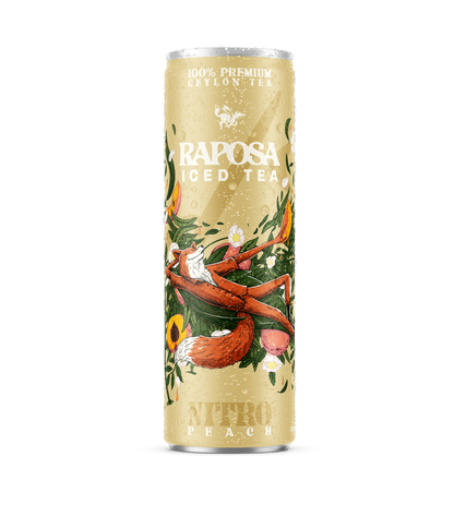 Nitro Cold Brew: Peach Iced Tea (250ml)