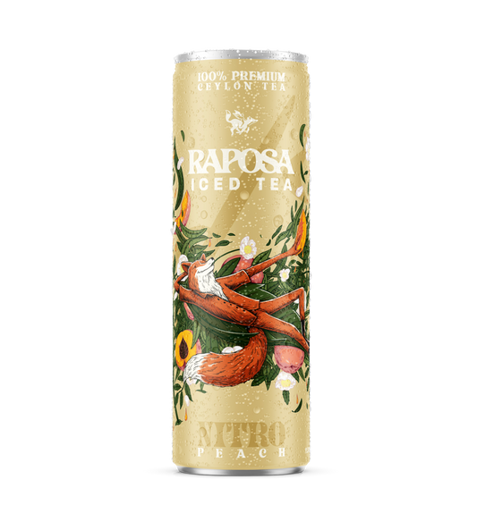 Nitro Cold Brew: Peach Iced Tea (250ml)