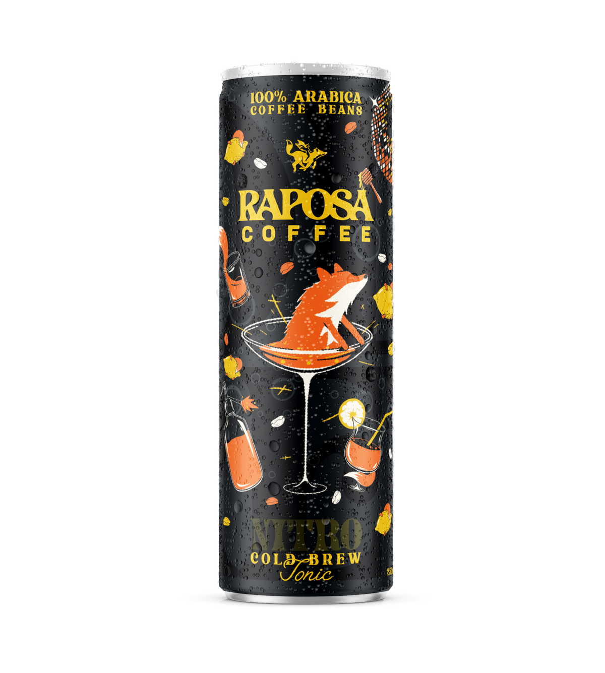 Nitro Cold Brew Tonic can