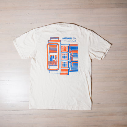 Kups Art Basel Cream Shirt