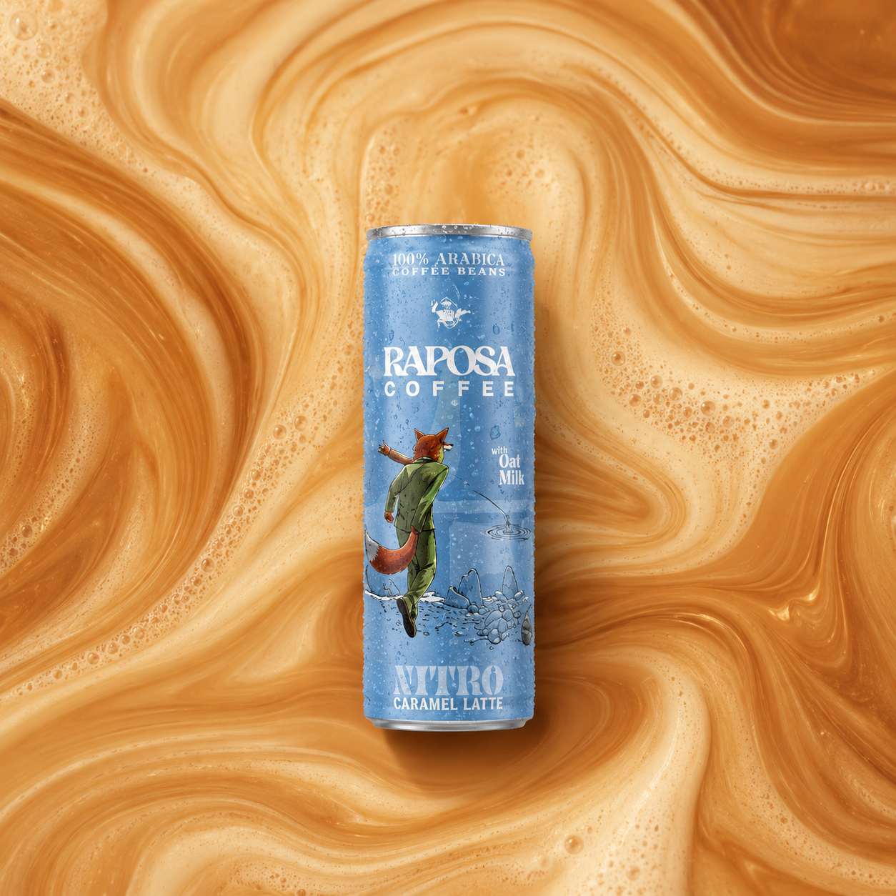 Nitro Cold Brew: Caramel Latte (250ml)