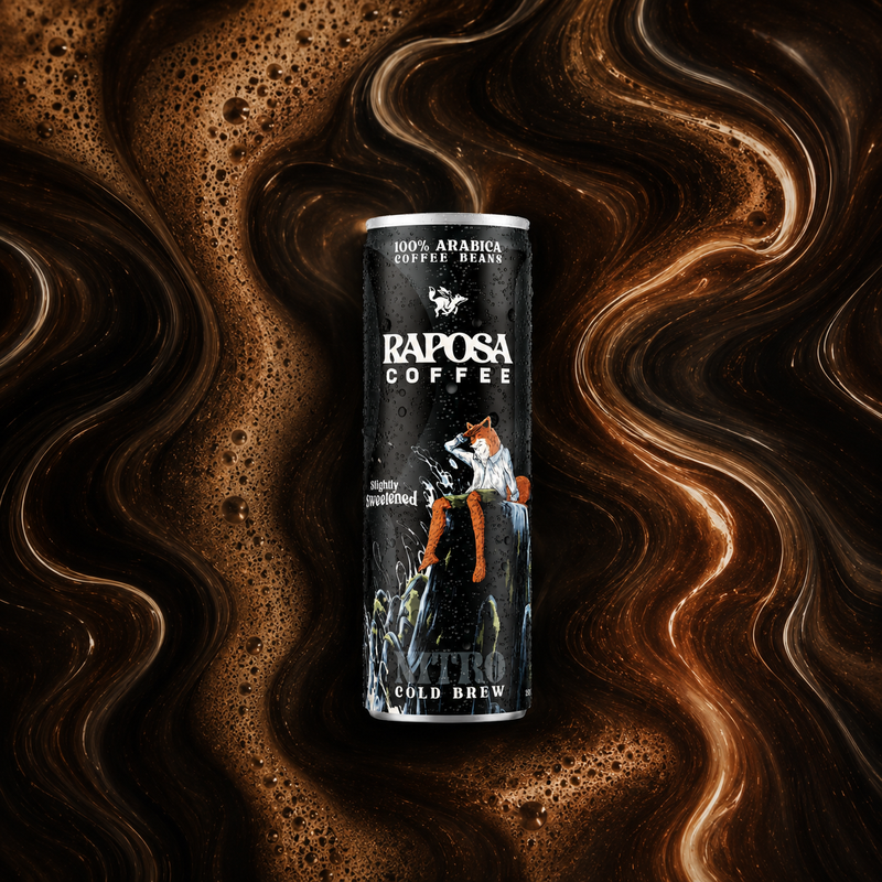 Nitro Cold Brew: Bold - Slighty Sweetened (250ml)