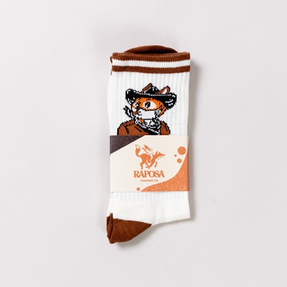 raposa cowboy embroidered premium cotton