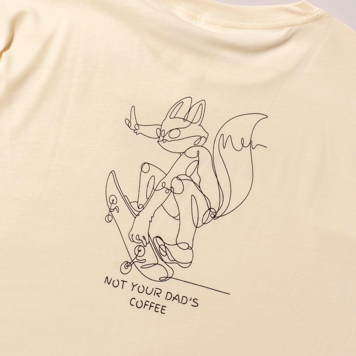 Raposa Skate Fox Long Sleeve — Cream