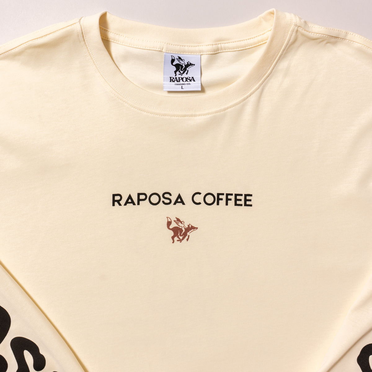 Raposa Skate Fox Long Sleeve — Cream