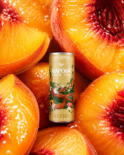 Nitro Cold Brew: Peach Iced Tea (250ml)
